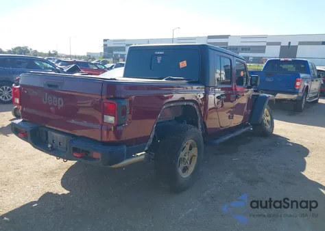 2021 Jeep Gladiator Rubicon 4X4 z USA, uszkodzony, nr VIN 1C6JJTBG9ML520612